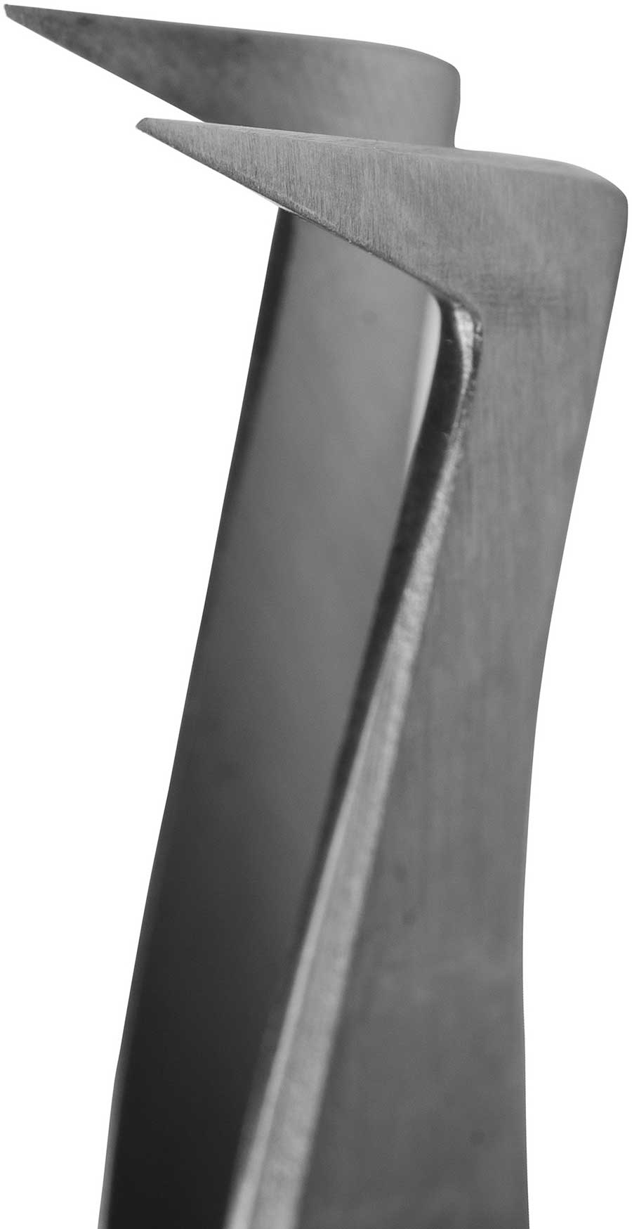 Nippon Nippers. Пинцет для наращивания ресниц, "топорик", длина 114 мм. Ручная заточка.